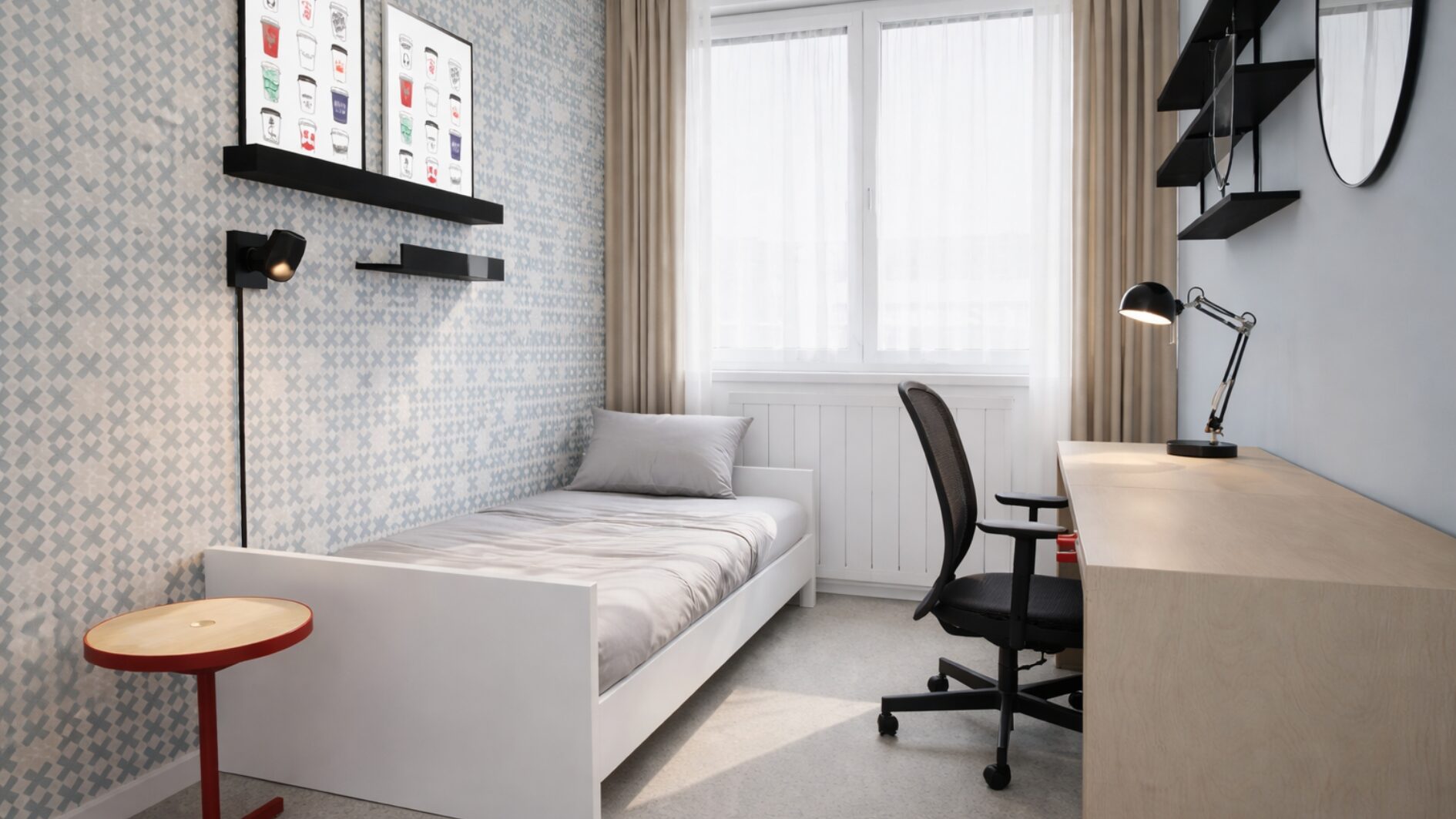 Studentské bydlení BedCare – fotografie převzatá z homepage